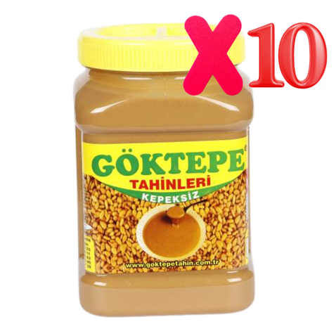 Göktepe Kepeksiz Bozkır Tahini 935 gr. 10 Adet